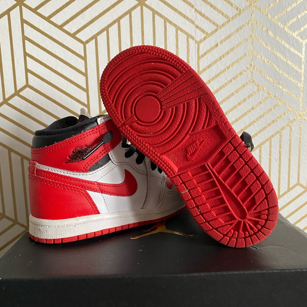 Nike Red and White Sneakers